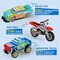 Kids Craft Kit Build & Paint Your Own Wooden Race Car Art & Craft Kit DIY Toy Make Your Own Car Truck Toy Construct and Paint Craft Kit, Presents for Kids